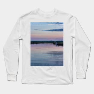 Sunset on the River Yare Long Sleeve T-Shirt